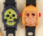 MASTERS OF THE UNIVERSE SPANISH TOY WATCH STORE DISPLAY.