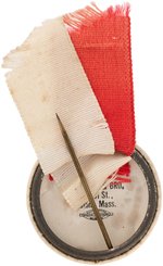 1912 BOSTON RED SOX WORLD SERIES BUTTON W/RIBBONS.