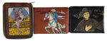 LOT OF 3 DIFFERENT GENE AUTRY WALLETS.