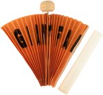 1962 SAN FRANCISCO GIANTS "NATIONAL LEAGUE CHAMPIONS" W/PAPER FAN INSIDE WOOD BAT.