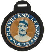 C. 1910 CLEVELAND LEADER "NAPS" W/NAPOLEON LAJOIE (HOF) SCORER.