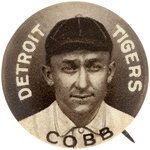 1910-1912 SWEET CAPORAL CIGARETTES HIGH GRADE COMPLETE SET OF 204 BUTTONS W/MANY HOF PLAYERS.