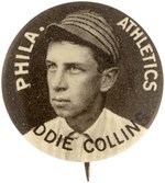 1910-1912 SWEET CAPORAL CIGARETTES HIGH GRADE COMPLETE SET OF 204 BUTTONS W/MANY HOF PLAYERS.