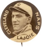 1910-1912 SWEET CAPORAL CIGARETTES HIGH GRADE COMPLETE SET OF 204 BUTTONS W/MANY HOF PLAYERS.