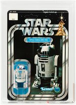 STAR WARS - ARTOO-DETOO (R2-D2) 12 BACK-A AFA 70 EX+ (SKU ON FIGURE STAND).