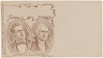 BRYAN & WASHINGTON "A TRUE SON OF THE FATHER OF HIS COUNTRY" 1896 LETTER COVER.