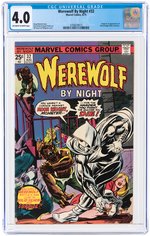 WEREWOLF BY NIGHT #32 AUGUST 1975 CGC 4.0 VG (FIRST MOON KNIGHT).