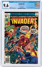 INVADERS #21 OCTOBER 1977 CGC 9.6 NM+ (35 CENT VARIANT).