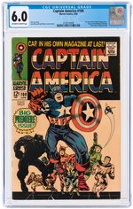 CAPTAIN AMERICA #100 APRIL 1968 CGC 6.0 FINE.