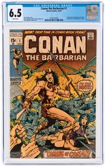 CONAN THE BARBARIAN #1 OCTOBER 1970 CGC 6.5 FINE+ (FIRST CONAN).