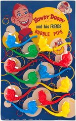 HOWDY DOODY AND HIS FRIENDS BUBBLE PIPE FULL STORE DISPLAY.