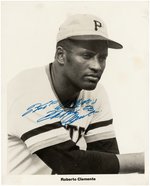 ROBERTO CLEMENTE (HOF) SIGNED PHOTO.