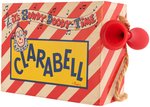 HOWDY DOODY'S CLARABELL MUSICAL HURDY-GURDY BOXED TOY.