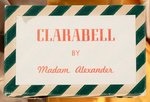 CLARABELL CLOWN MADAME ALEXANDER DOLL.