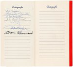 JOHN WAYNE, STROM THURMOND, PAT NIXON & MORE SIGNED 1972 GOP CONVENTION MENU.