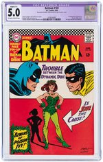 BATMAN #181 JUNE 1966 CGC RESTORED 5.0 SLIGHT (C-1) VG/FINE (FIRST POISON IVY).