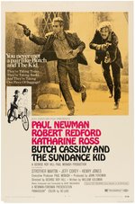 BUTCH CASSIDY AND THE SUNDANCE KID MOVIE POSTER.