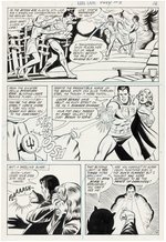 SUPERMAN'S GIRL FRIEND LOIS LANE #102 COMIC BOOK PAGE ORIGINAL ART BY CURT SWAN.