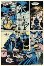 DETECTIVE COMICS #457 "NO HOPE IN CRIME ALLEY" COMIC BOOK PAGE ORIGINAL ART BY DICK GIORDANO.