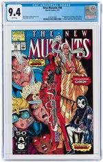 NEW MUTANTS #98 FEBRUARY 1991 CGC 9.4 NM (FIRST DEADPOOL).