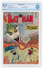 BATMAN #136 DECEMBER 1960 CBCS 5.5 FINE-.