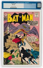 BATMAN #142 SEPTEMBER 1961 CGC 8.0 VF.