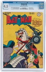 BATMAN #36 AUGUST-SEPTEMBER 1946 CGC 4.5 VG+.