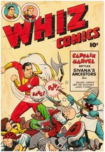 WHIZ COMICS #109 COMIC BOOK COLOR GUIDE.