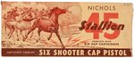 NICHOLS STALLION 45 BOXED FIRST VERSION CAP GUN.