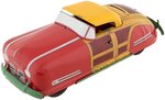 WYANDOTTE SPORTMAN'S CONVERTIBLE BOXED TIN CAR.