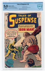 TALES OF SUSPENSE #40 APRIL 1963 CBCS 5.0 VG/FINE.