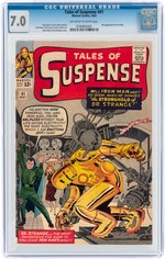 TALES OF SUSPENSE #41 MAY 1963 CGC 7.0 FINE/VF.