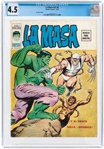 "LA MASA" CGC PAIR (SPANISH EDITION INCREDIBLE HULK - FIRST WOLVERINE).