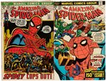 AMAZING SPIDER-MAN LOT OF 45 BRONZE AGE COMIC ISSUES.