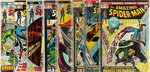 AMAZING SPIDER-MAN LOT OF 45 BRONZE AGE COMIC ISSUES.