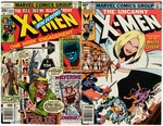 X-MEN LOT OF 25 BRONZE AGE COMIC ISSUES.