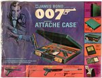 JAMES BOND SECRET AGENT 007 SHOOTING ATTACHÉ CASE BOXED W/FACTORY-SEALED CONTENTS.