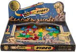 CAPTAIN VIDEO SUPERSONIC SPACE SHIPS & FIGURES DELUXE BOXED SET.