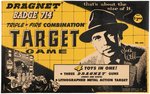 DRAGNET BADGE 714 TRIPLE-FIRE COMBINATION TARGET GAME IN BOX.