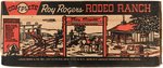 MARX ARCHIVES FILE COPY ROY ROGERS RODEO RANCH PLAYSET #3992 IN BOX.