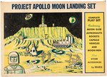 MARX PROJECT APOLLO MOON LANDING PLAYSET #4646 IN BOX.