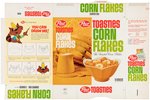 POST TOASTIES CORN FLAKES FILE COPY CEREAL BOX FLAT FROM FUN 'N GAMES SERIES.