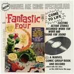 GOLDEN RECORD MARVEL AGE COMIC SPECTACULARS - FANTASTIC FOUR FACTORY-SEALED COMIC/RECORD SET.