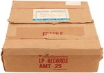 GOLDEN RECORD MARVEL AGE COMIC SPECTACULARS - AMAZING SPIDER-MAN RECORD & SHIPPING CARTON.