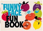 FUNNY FACE FUN BOOK & CONTEST PAPER.