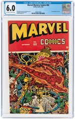 MARVEL MYSTERY COMICS" #66 SEPTEMBER 1945 CGC 6.0 FINE.