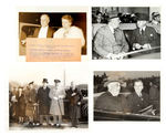 FDR 1936-1944 INCLUDING FAMOUS SPEECH PLUS FOUR PRESS PHOTOS INCLUDING FDR/COX FROM 1937.