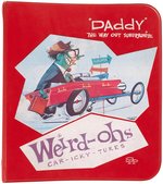 WEIRD-OHS DADDY VINYL-COVERED BINDER (LARGE VARIETY).