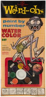 WEIRD-OHS PAINT BY NUMBER WATER COLOR FACTORY-SEALED SET.