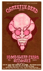 GRATEFUL DEAD GRANDE BALLROOM CONCERT POSTCARD.